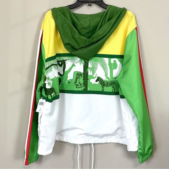 Disney Parks Jungle Cruise Jacket Windbreaker NWT Hooded Magic Kingdom Sz 3X - Picture 5 of 7
